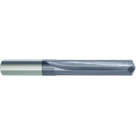 Morse Straight Flute Drill, Series 5376T, Drill Diameter Measurement System Imperial, 59 Drill Size W 93046